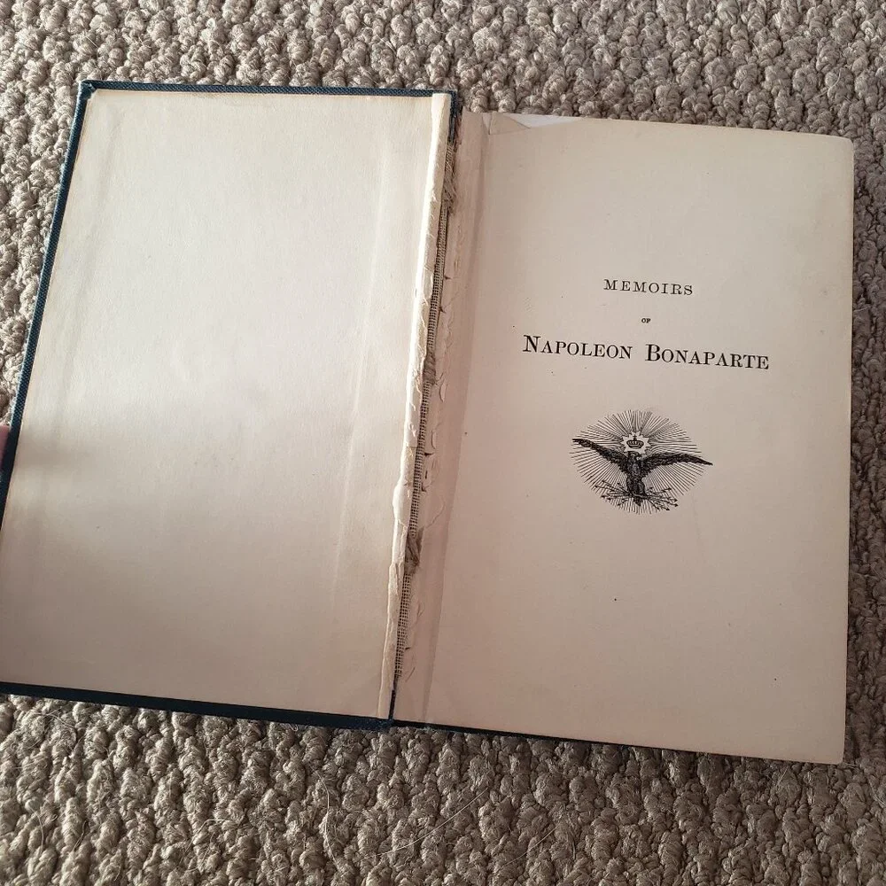 1891 Memoirs of Napoleon Bonaparte Vol IV illustrated antique hardcover book - Picture 5 of 8